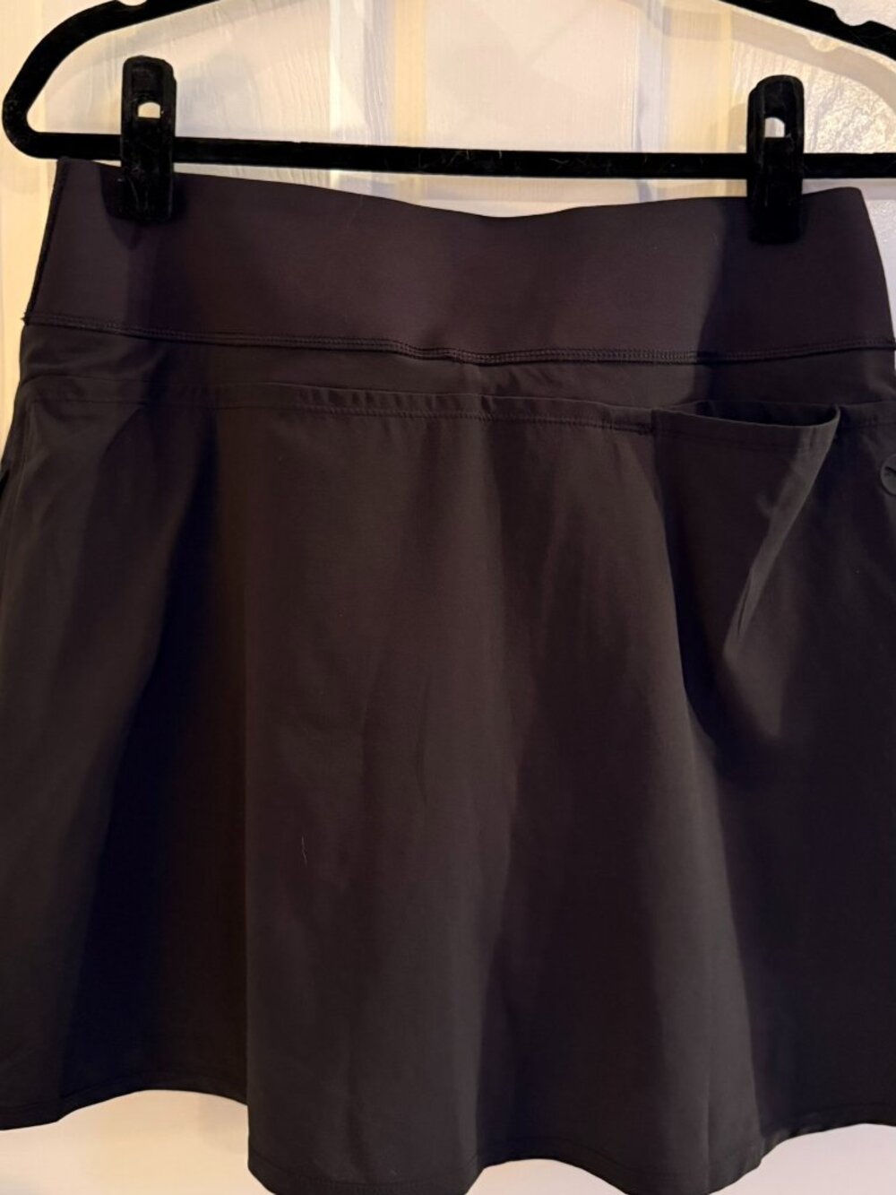 Puma PWRSHAPE Solid Golf Skirt Skort Black Medium - Picture 9 of 12